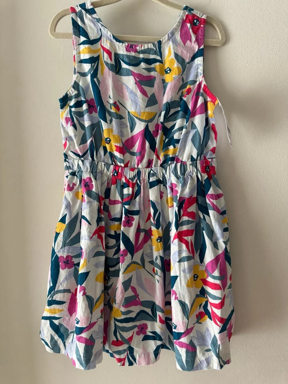 Carter’s Toddler Girls Floral Linen Dress - 4T